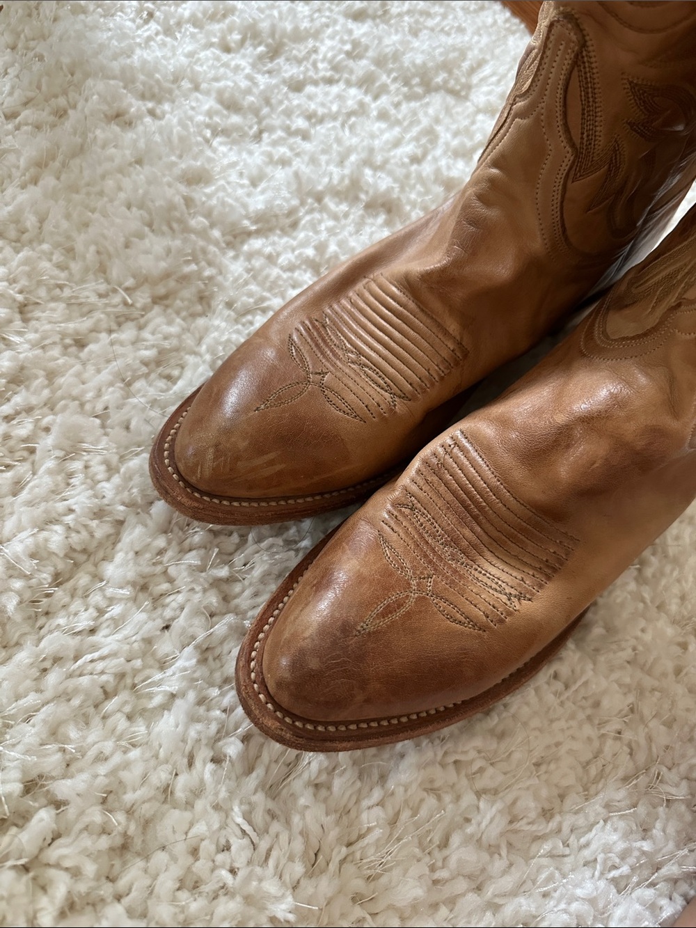 1883 Classic Leather Western Cowboy Boots - Picture 3 of 9